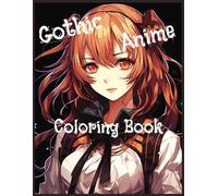 Gothic Anime Coloring Book