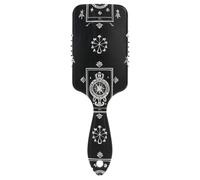 Gothic Black Astrological Tarocchi spazzola amichevole per gli uomini capelli ricci Progettato spazzola asciutta bagnata per la crescita dei capelli con manico ergonomico cepillos para cabello