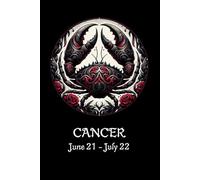 Gothic Cancer Astrological Horoscope notebook ideas book unusual, unique