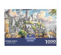 Gothic CathedralDaunting Jigsaw Puzzles for Adults An Assortment of 1000 Advanced, Impossible-Hard-Difficult Challenging Puzzle Educational Game Pieces - A Formidable And Rewarding Gift for Ambitious