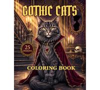 GOTHIC CATS: COLORING BOOK
