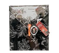 Gothic Date with a Book, pacchetto di libri misteriosi per gli amanti del romanticismo dark e dell'horror, include calzini comodi, set regalo perfetto per gli amanti dei libri. (E#)