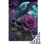 Gothic Fantasy Art Print Puzzle Impossible 1000Pcs Decorazione Per La Casa. Giochi Rilassamento E Intelligence Per Adulti E Ragazzi Da 14 Anni 70x50cm/1000pcs
