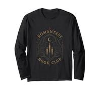 Gothic Fantasy Book Club Raven Moon Reader Mood Maglia a Manica