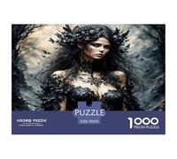 Gothic Forest Queen 1000 Pezzi Puzzle Classici Per Adulti E Bambini A Partire Da 12 Anni Giochi Del Cervello Sfida Impossibile - Regalo Per Amore E Amico 70x50cm/1000pcs