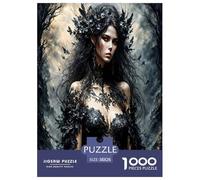 Gothic Forest Queen Jigsaw Puzzle,1000 Pezzi Classici, Per Adulti E Bambini Da 14 Anni E Più Giochi Educativi Giocattoli Sfida Impossibile - Decorazione Della Casa 38x26cm/1000pcs