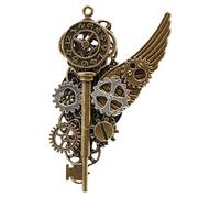Gothic Gear, spilla in lega retrò steampunk, spilla decorativa antiruggine