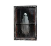 Gothic Ghost Window Cover | 80 x 120 cm Halloween Door & Window Decors