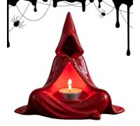 Gothic Halloween Candlestick Holders Creepy Votive Stand Table Decor
