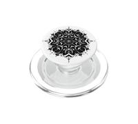 Gothic Halloween Mandala Spider Web PopSockets PopGrip per MagSafe
