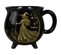 Gothic Mug | 350ML Halloween Drinking Cup | Ceramic Witchy Ceramic Mug | Fo