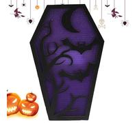 GOTHIC NIGHT LIGHT - Creative Halloween Desk Lights | Eleganti lanterne Ghost Bat Nightlights | Decorazione di Halloween | Ghost Nightlight per la celebrazione del bar per la casa del tavolo da letto