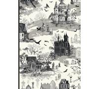 Gothic Planner 2025-2026: 18 Months, Weekly + Monthly Datebook, Two Pages per Week, Holidays, Moon Phases, Vintage Illustrations