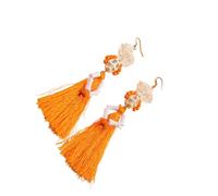 Gothic Punk Halloween Scheletro Orecchini Pendenti Nappe Lunghe Frange Gioielli per le Donne Accessori per Feste Lunghe Nappe Orecchie Gioielli, Misura unica, come descritto, come descritto