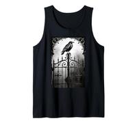 Gothic Raven Corvo Spina Cuore Scuro Romance Goth Day Outfit Canotta