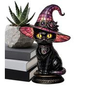 Gothic Spooky Decorative Lights Halloween Table Lamp Witch Hat Lamp