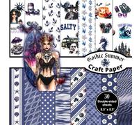 Gothic Summer Craft Paper