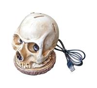 Gothic Table Lamp Gothic Skull - USB Powered RGB Party Decorations Funny