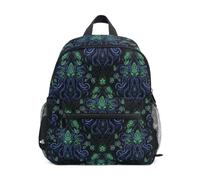 Gothic Tentacle - Zaino nero per bambine e ragazzi, piccolo zaino, Tentacolo gotico nero, Medium, Zaini Cool Soccer Print | Zaini leggeri per bambini da 3 a 8 anni, con targhetta per il nome