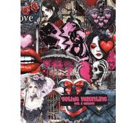 Gothic Valentine Cut & Collage Ephemera Book for Junk Journaling, Scrapbooking, Dark Romance Paper Crafting, Decoupage & Fussy Cut Art