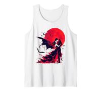 Gothic Vampire Anime Horror Luna Piena Canotta