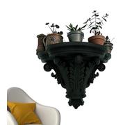 Gothic Wall Shelves, Vintage Floating Display Stand, Wooden Shelf with Wall Mount, Durable Decor Storage, Home Shelf with Classic Style, Floating Shelfs for Living Room Bedroom Vintage Display Shelfs