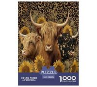 Gothic Western High Cattle 1000 Pezzi Puzzle Classici Per Adulti E Bambini Da 14 Anni E Più Giochi Del Cervello Sfida Impossibile - Regalo Per Amore E Amico 38x26cm/1000pcs