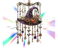 Gothic Wind Chimes For Outside 2D Acrylic Crystal Bell Decoration