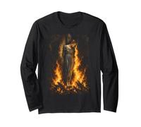 Gothic Witch Dark Humor Macabre Occult Feminist Feminism Maglia a Manica
