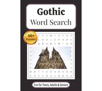 Gothic Word Search Puzzle Book: Word Searches with Easy to Read Print about Gothic, Medieval , Grotesque and More | 6x9 inches, 110 pages | 50+ Puzzles ... Gift for Vacations, Holidays and Free Times