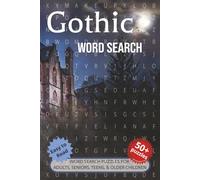 Gothic Word Search Puzzle Book: Word searches with easy-to-read print about Goths, Mediaeval Things, Spookiness, and More. 6x9 inches, 110 pages. 50+ ... Gift for Vacations, Holidays and Free Times.