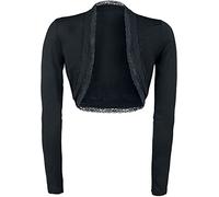 Gothicana by EMP Donna Bolero nero con pizzo