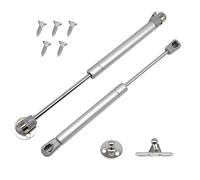 GothicBride 2 Pezzi Molle a Gas, 150N Pistoni a Gas per Ante Cucina, Cerniere a Chiusura Ammortizzata, Molla a Gas per Mobili da Cucina Armadio(2, 150N)