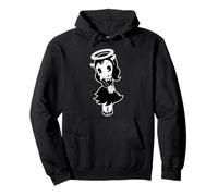 Gotico angelo Alice inviato da sopra Vintage Cartoon Felpa con Cappuccio