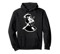 Gotico angelo Alice inviato da sopra Vintage Cartoon Felpa con Cappuccio