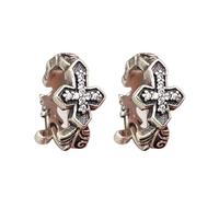 Gotico Croci Orecchino Borchie Per Gli Uomini Vintage Punk Stili Gioielli Portatile Lega Disegni Singoli Per Mix Abiti Gotico Piercing Dell'orecchio, Medio, Metallo, No.