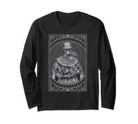 Gotico Peste Medico Steampunk Occulto Goth Stregoneria Maglia a Manica