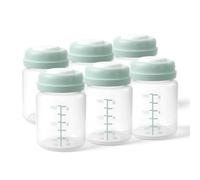 Gotocut Bottiglie per latte materno compatibili con Spectra S1/S2/9Plus, Motif Luna flange per tiralatte, adatte per refrigeratore per latte materno Momcozy e bottiglie Spectra S1 per pompaggio