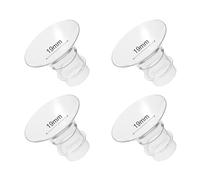 GOTOCUT Inserti flangiati 19 m 4 pezzi compatibili con Lansinoh Elvie Medela Willow go Bellababy Spectra 24 mm Flangia/scudi tiralatte indossabile, ridurre le dimensioni del tunnel del capezzolo,