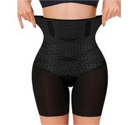 Gotoly Guaina Contenitiva Donna Mutande Contenitive Pancia Piatta A Vita Alta Pancera Dimagrante Pantaloncini Intimo Modellante Body Shaper (Nero, L)