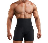 Gotoly Mutande Uomo Boxer Compressione Boxer A Vita Alta Pancera Contenitiva Snellente Intimo Modellante Pantaloncini Dimagrante Body Shaper