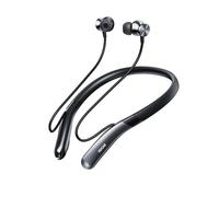 GOTOOLZ Cuffie Bluetooth con archetto da collo, auricolari wireless con microfono, cancellazione del rumore CVC8.0, 35 ore di riproduzione, auricolari magnetici impermeabili IPX5 intorno al collo, per
