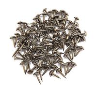 GOTOTOP 100 Pezzi di Chiodi per tappezzeria antichi, Chiodini Decorativi per mobili con puntine da Pollice per Legno Fai da Te 5.98 x 11.56 mm