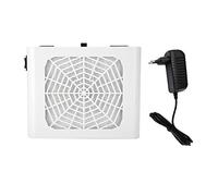 GOTOTOP Aspirapolvere professionale per unghie, da tavolo, 220 V, 48 W, tipo di aspirazione, aspiratore da tavolo, per nail studio con filtro estraibile, 23 x 18 x 8 cm