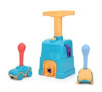 GOTOTOP Auto a Palloncino, Auto a Palloncino a Inerzia per Bambini Giocattolo per Esperimenti Scientifici con Pompa a Palloncino Manuale per Ragazze di Oltre 3 Anni (Blu)