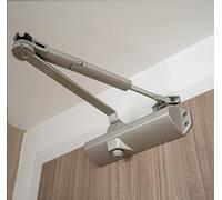 GOTOTOP Chiudiporta Automatico Idraulico in Metallo, Regolabile, Chiusura Lenta, per Uso Commerciale e Residenziale, 45-65 kg