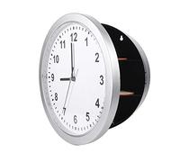 GOTOTOP Orologio da Parete con cassaforte Nascosta per Denaro Stash Gioielli Valuables Cash Storage 9.8 * 2.8in