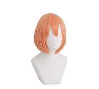 Gotoubun no Hanayome Nakano Yotsuba parrucca corta arancione costume cosplay resistente al calore capelli sintetici donne parrucche cosplay