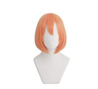 Gotoubun no Hanayome Nakano Yotsuba parrucca corta arancione costume cosplay resistente al calore capelli sintetici donne parrucche cosplay MZ-1371