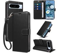 GOTOURED Custodia a portafoglio per Google Pixel 8 Pro con blocco RFID | Pelle PU, custodia a libro, cavalletto, cinturino da polso, 3 slot per schede, tasca per contanti, chiusura magnetica